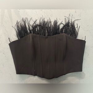 Brand new Zara black corset